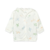 Saquito con capucha crudo estampado aviones
