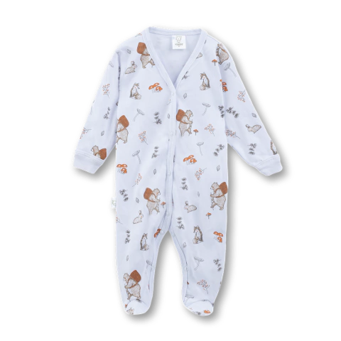 Enterito con pie osos y zorros - comprar online