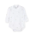 Body media polera blanco estampado flores