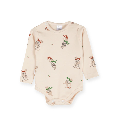 Body salmón oso ciclista