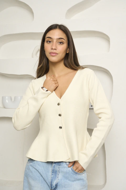 Cardigan Odelya Natural