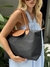 Tote Posh Medium Panamá Negro & Caramelo - tienda online