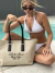 Bolso Mery Latte & Negro