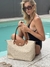 Tote Posh Medium Panamá & Caramelo - comprar online
