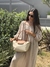 Tote Posh Small Panamá & Caramelo - comprar online