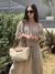 Tote Posh Small Panamá & Caramelo - Amber Stuart