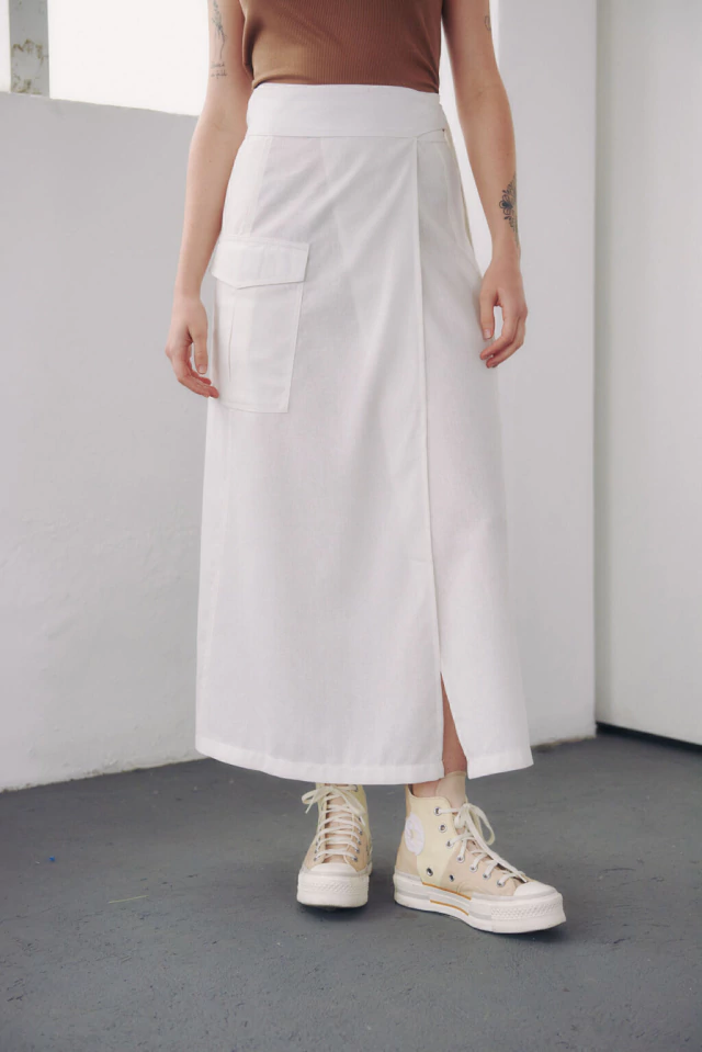 Pollera Conexion Blanco thumbnail 2
