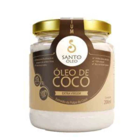 ÓLEO DE COCO EXTRAVIRGEM DA POLPA SANTO OLEO – 200ML - comprar online
