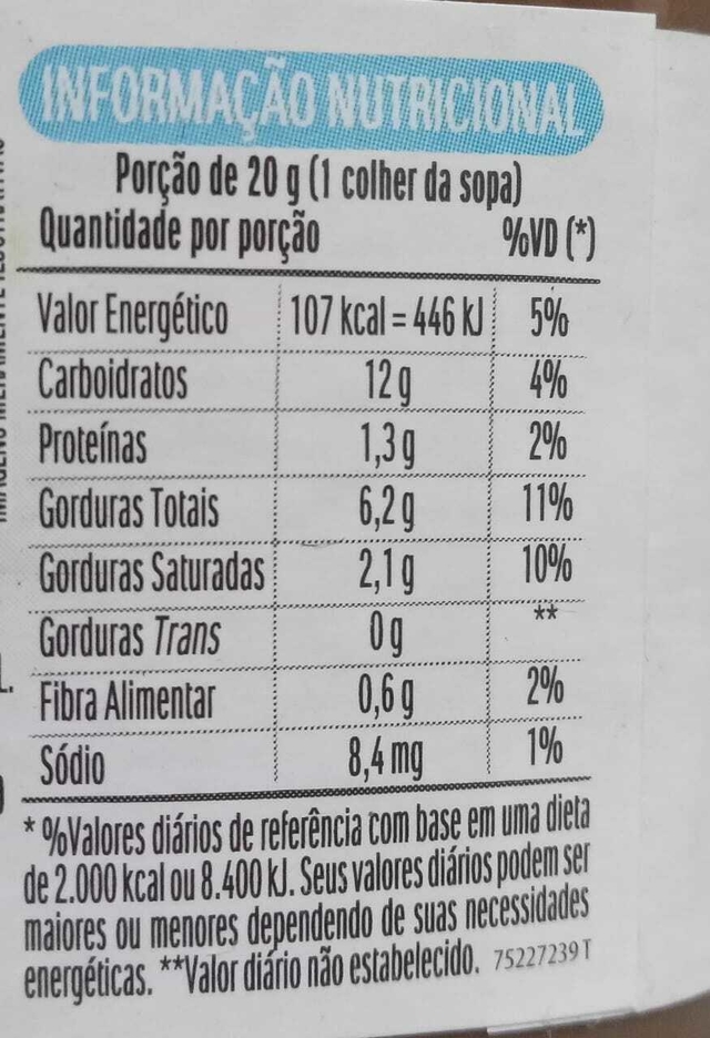 Creme de Avelã - NUTELLA - 140 gr