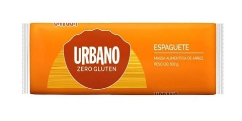 MACARRÃO ESPAGUETE SEM GLÚTEN URBANO 500G