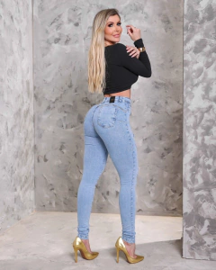 Calça Feminina Jeans Ref 1462024 - comprar online