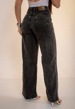 Calça Wide Leg Ref 312025 - Preta Madá Jeans