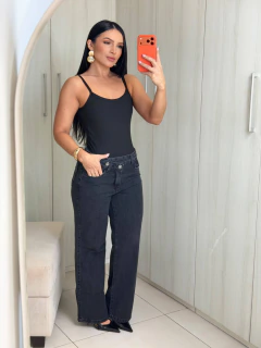 Calça wide leg Ref 2012026