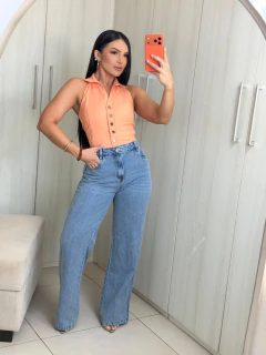 Calça wide leg Ref 2402026