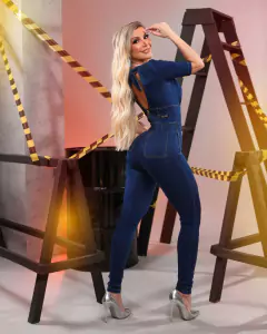 Macacão Jeans Ref 236996 na internet