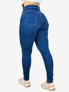 Calça basica escura Ref 2112025 - loja online