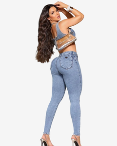 Calça Cintura Alta Ref 082025 - loja online