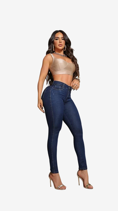 Calça basica escura Ref 672025 - loja online