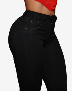 Calça Preta Jeans Ref 522025 - comprar online