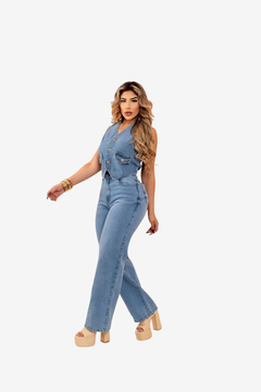 Calça Wide Leg Ref 902025 - comprar online
