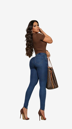 Calça basica escura Ref 872025 na internet