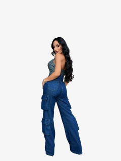 Calça Wide Leg Ref 882025 na internet