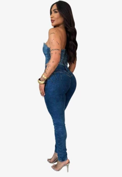 Look Jeans Ref 772025 - Preta Madá Jeans