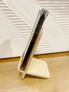 Soporte Celular Madera - comprar online