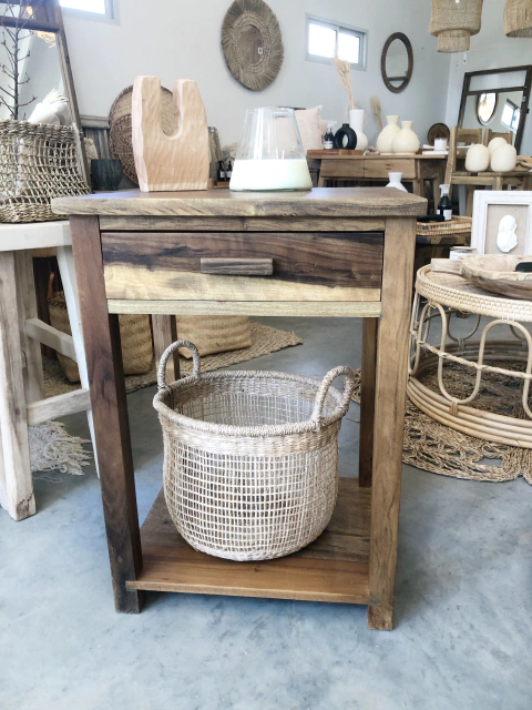 Mesa de luz Roma Laurel (60cm ancho)