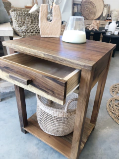 Mesa de luz Roma Laurel (60cm ancho) - comprar online