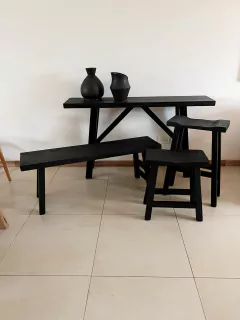 Consola rustica black - comprar online