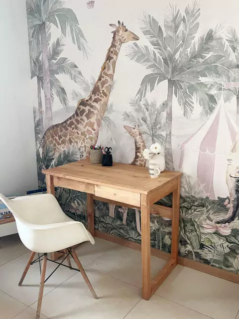 Escritorio roble australiano