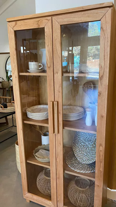 Vitrina paraíso macizo