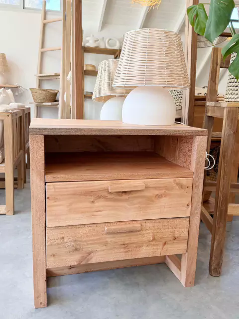 Mesa de luz wels roble australiano - comprar online