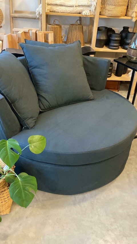 Sillón Round Grafito - comprar online