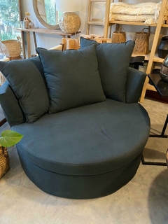 Sillón Round Grafito - Gramineasdeco