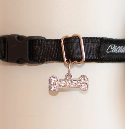 Pingente com strass - Ossinho