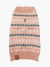 Roupa de malha tricô para pet