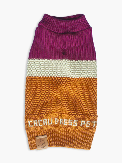 Roupa de Inverno Pet - Grape Caramel - comprar online