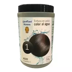 Tintura En Polvo Egyptian Henna Color Al Agua Frasco 500g - Tienda Ramona