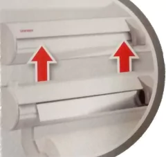 Portarrollo Triple Circular Leifheit Rolly Mobil Aleman - tienda online
