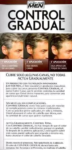 Just For Men Control Gradual Cubre Algunas Canas - Tienda Ramona