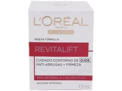 Crema Antiarrugas Loreal Revitalift Cuidado Contorno De Ojos - Tienda Ramona