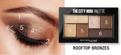 Paleta De Sombras Maybelline City Mini Palette Rooftop Bronz - tienda online