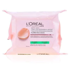 Toallitas Desmaquillantes Rosto Ojos Loreal Flores Delicadas - Tienda Ramona