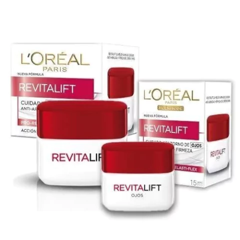 Crema Antiarrugas Loreal Revitalift Dia + Contorno De Ojos