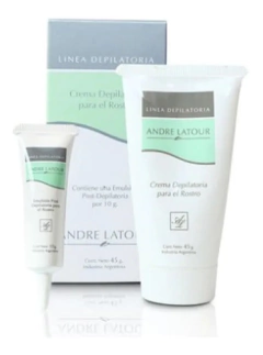 Crema Depilatoria Facial+ Emulsión Postdepilado Andre Latour - tienda online