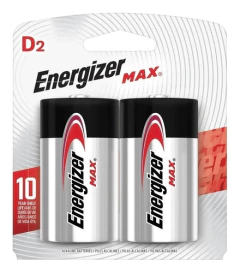 Energizer Max E95 2 X Pila D Grande Pila Alcalina 1.5v