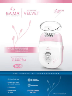 Depiladora Inalambrica De Pinzas Gama Velvet Usb - Tienda Ramona