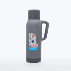 Termo Lumilagro Alfa 1 Litro Tapon Cafetero Gris - comprar online